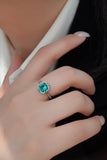 Paraiba Tourmaline Flower Shape Ring - Ajonjolí&Spice33 Bazaar