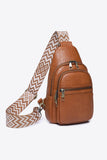 Baeful It's Your Time PU Leather Sling Bag - Ajonjolí&Spice33 Bazaar