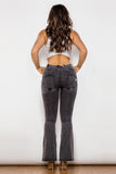 Two-Button Flare Jeans - Ajonjolí&Spice33 Bazaar