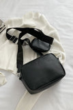 PU Leather Shoulder Bag with Small Purse - Ajonjolí&Spice33 Bazaar