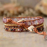 Natural Stone Layered Bracelet - Ajonjolí&Spice33 Bazaar