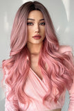 Fashion Wave Synthetic Long Wigs in Pink 26'' - Ajonjolí&Spice33 Bazaar