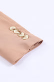 One-Button Flap Pocket Blazer - Ajonjolí&Spice33 Bazaar