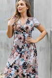 Heimish Give Me Roses Full Size Floral Maxi Wrap Dress - Ajonjolí&Spice33 Bazaar