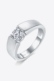 925 Sterling Silver I Carat Moissanite Ring - Ajonjolí&Spice33 Bazaar