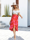 Floral Tied Ruffled Skirt - Ajonjolí&Spice33 Bazaar
