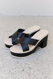 Weeboo Cherish The Moments Contrast Platform Sandals in Black - Ajonjolí&Spice33 Bazaar