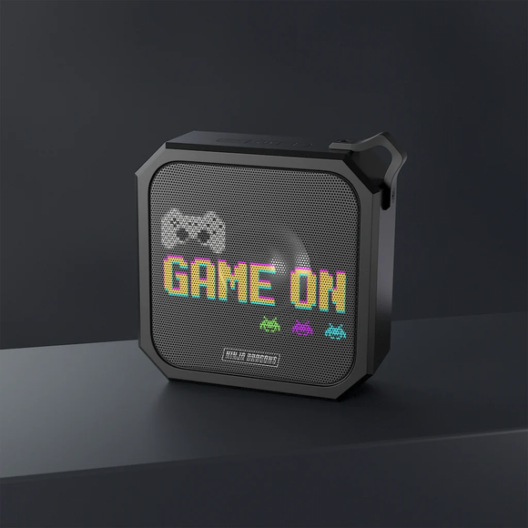 Ninja Dragon Games On Retro Pixel Waterproof Bluetooth Speaker - Ajonjolí&Spice33 Bazaar