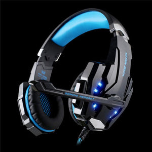 Blue or Red Ninja Dragon G9300 LED Gaming Headset with Microphone - Ajonjolí&Spice33 Bazaar