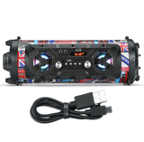 Dragon Portable Bluetooth FM Radio Speaker (Black or Red) - Ajonjolí&Spice33 Bazaar
